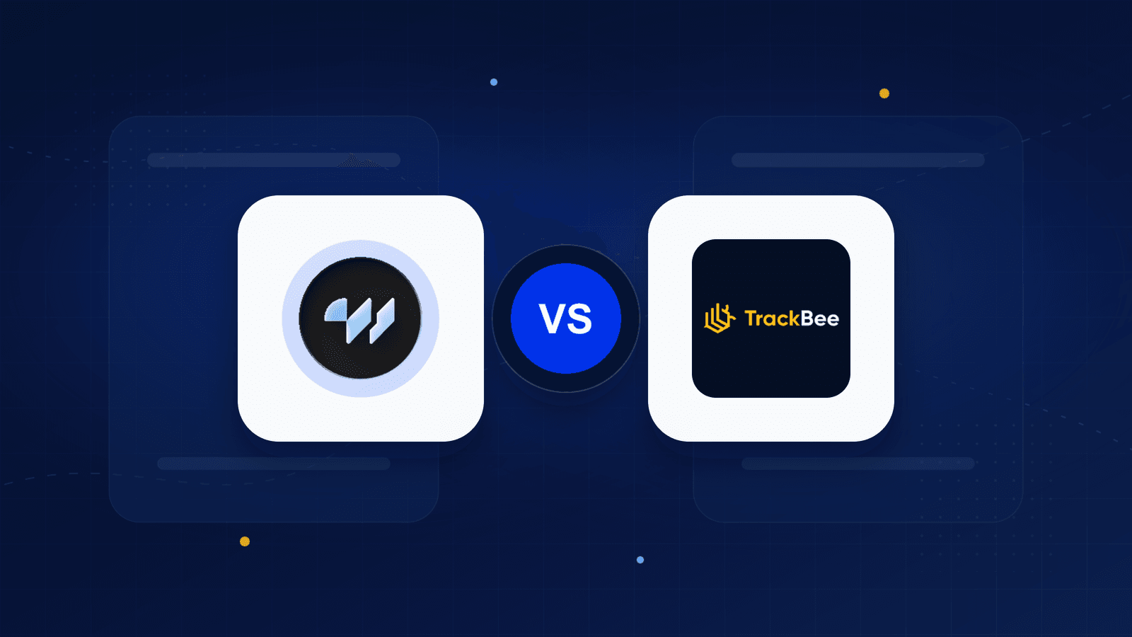 WeTracked and TrackBee logos on a ToolBlueprints comparison cover